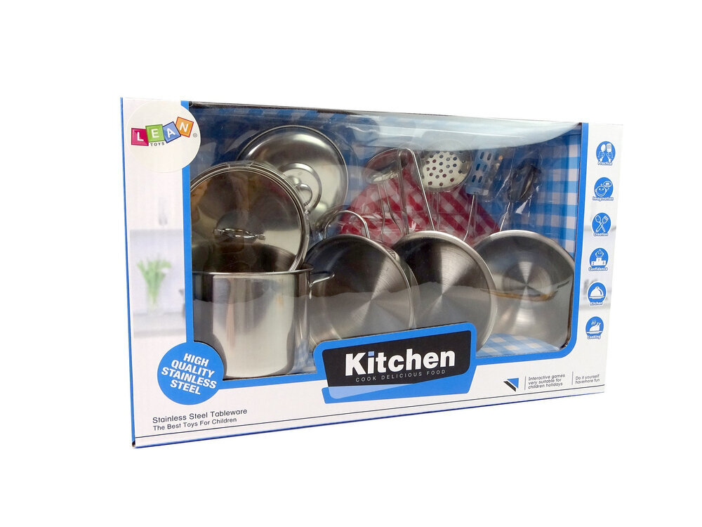 Bērnu virtuves trauku komplekts цена и информация | Rotaļlietas meitenēm | 220.lv