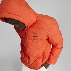 Мужская куртка PUMA Better Sportswear Hooded Puffer Fireligh, оранжевая цена и информация | Мужские куртки | 220.lv