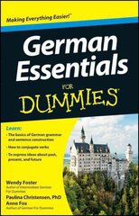 German Essentials For Dummies цена и информация | Пособия по изучению иностранных языков | 220.lv
