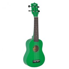 Soprāna ukuleles komplekts VIBE UK21, zaļš cena un informācija | Ģitāras | 220.lv