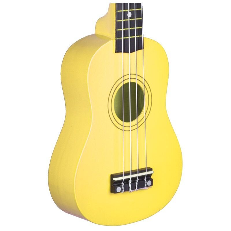 Soprāna ukuleles komplekts NN UK 01, dzeltens цена и информация | Ģitāras | 220.lv