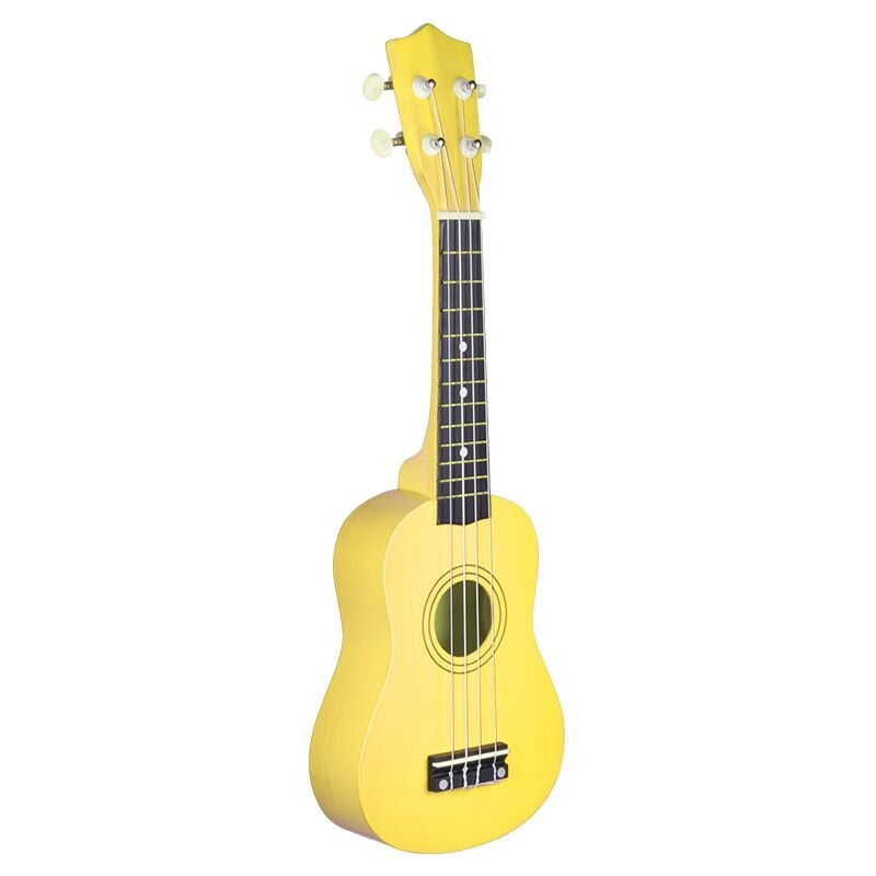 Soprāna ukuleles komplekts NN UK 01, dzeltens cena un informācija | Ģitāras | 220.lv