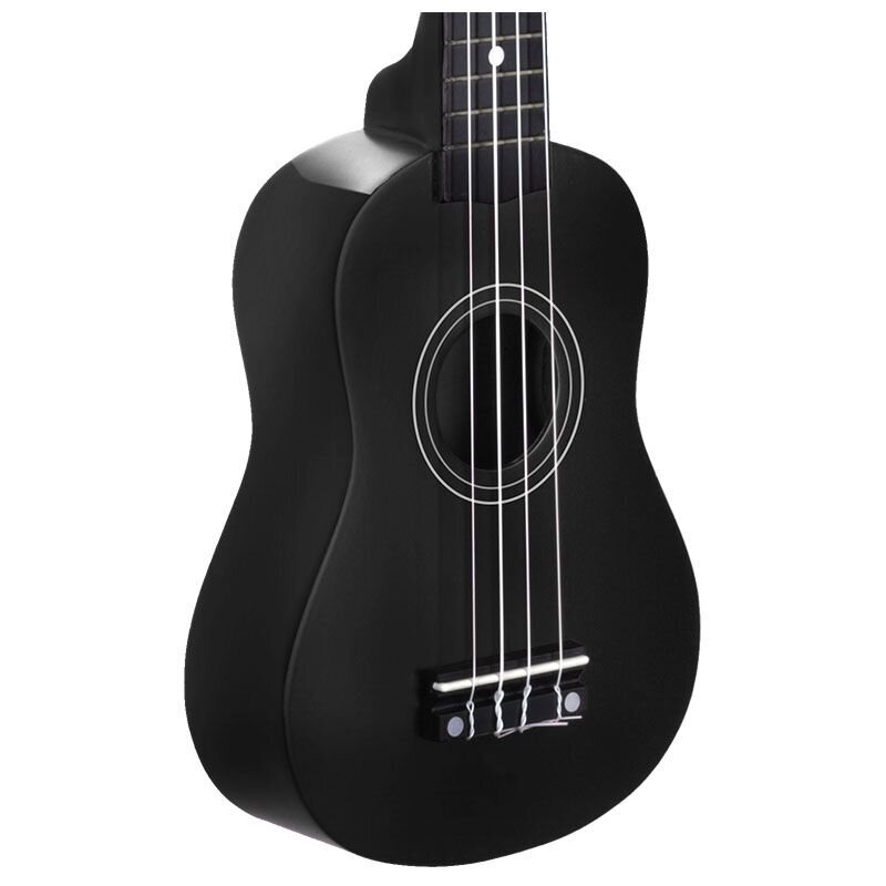 Soprāna ukuleles komplekts NN UK 01, melns цена и информация | Ģitāras | 220.lv