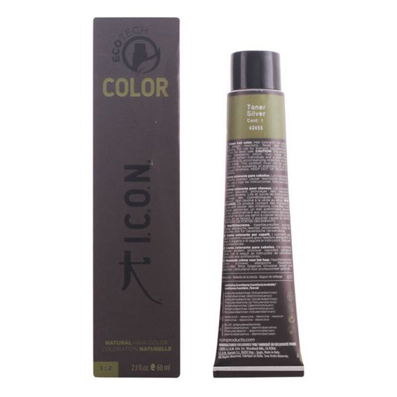 Matu krāsa I.c.o.n. 6.2 Dark Beige Blonde, 60 ml cena un informācija | Matu krāsas | 220.lv