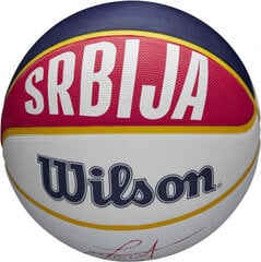 Wilson NBA spēlētājs Vietējais Nikola Jokičs bumba grozam WZ4006701XB цена и информация | Баскетбольные мячи | 220.lv