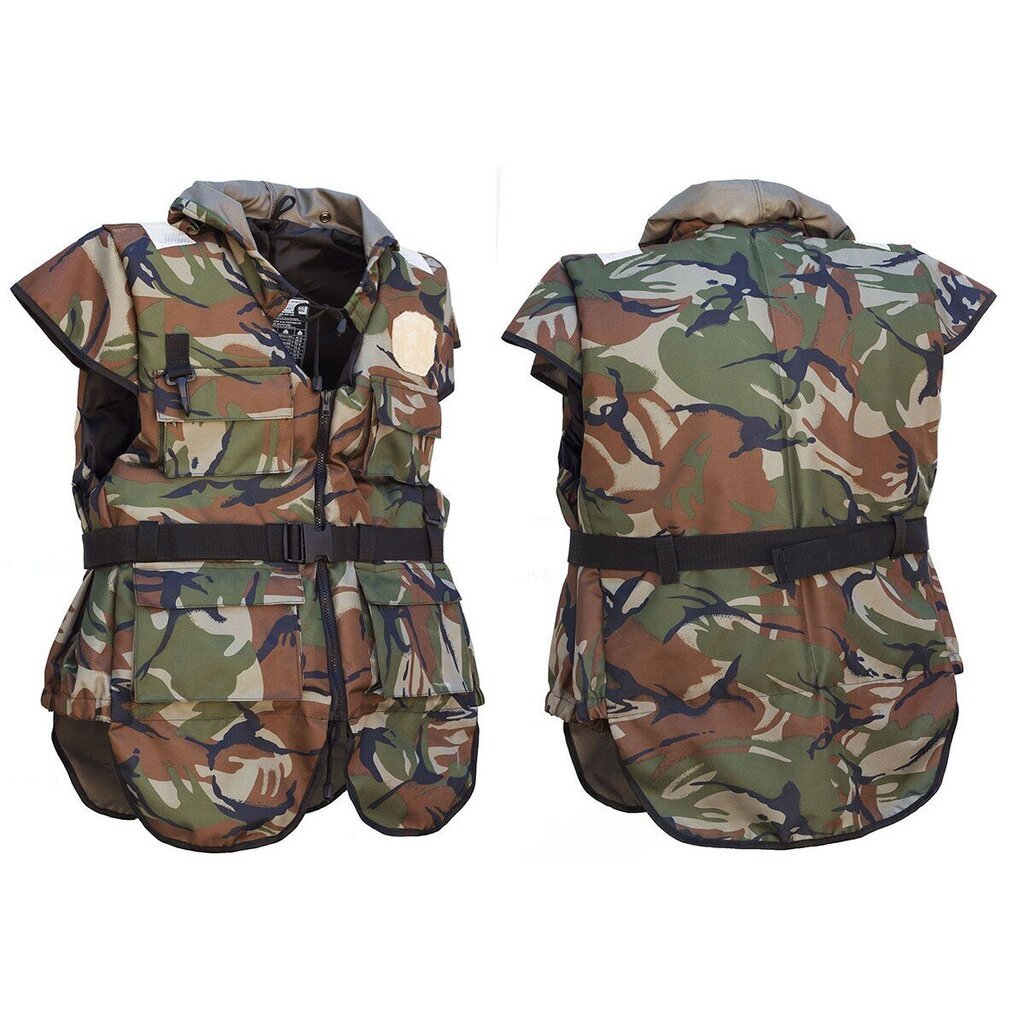 Makšķernieku glābšanas veste ar kapuci Moro XL cena un informācija | Glābšanas vestes, piederumi  | 220.lv