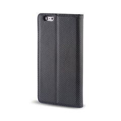 Smart Magnet case for LG K10 2017 black cena un informācija | Telefonu vāciņi, maciņi | 220.lv