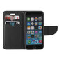 Smart Fancy case for iPhone 5 / 5S / SE black cena un informācija | Telefonu vāciņi, maciņi | 220.lv