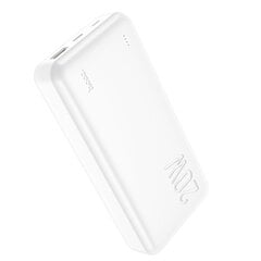 Arejais-akumulators Power Bank Hoco J87A Type-C PD 20W+Quick Charge 3.0 20000mAh balts цена и информация | Зарядные устройства Power bank | 220.lv