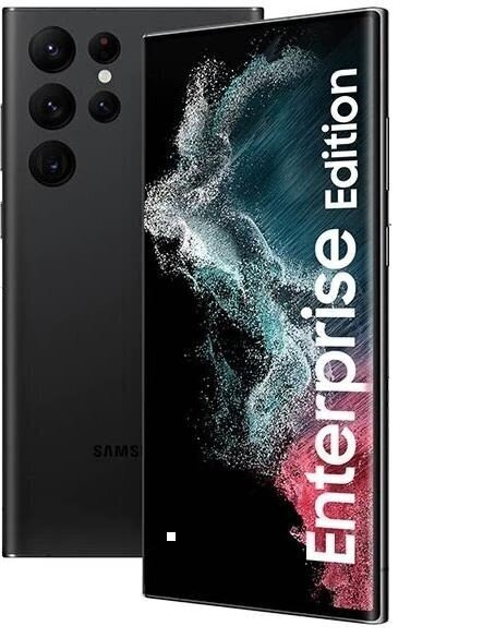 Samsung Galaxy S22 Ultra 5G 8/128GB Enterprise Edition SM-S908BZKDE Black цена и информация | Mobilie telefoni | 220.lv