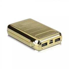 V-tac V-TAC Power Bank 10000 mAh 2A Gold cena un informācija | V-TAC Mobilie telefoni, planšetdatori, Foto | 220.lv