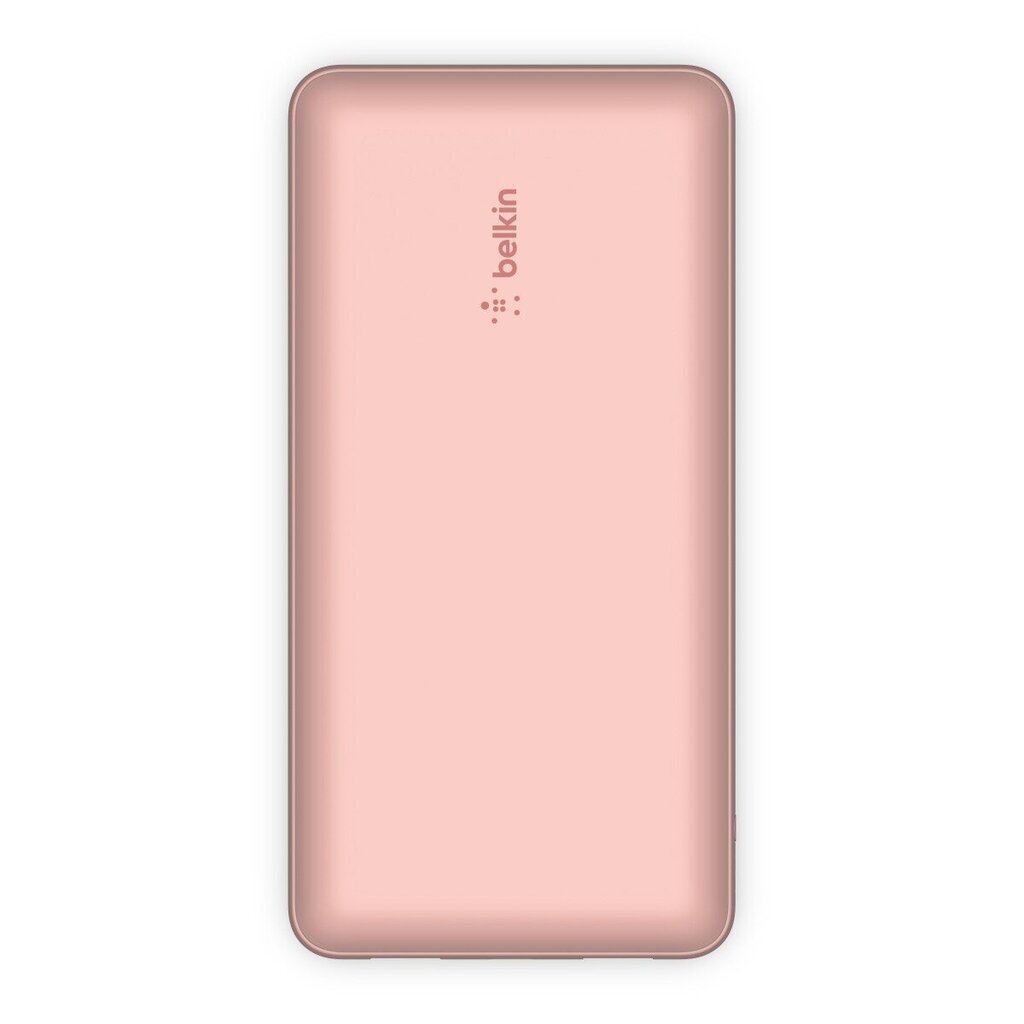 Belkin PowerBank 20 000mAh 15W USB-A / USB-C rozā zelta cena un informācija | Lādētāji-akumulatori (Power bank) | 220.lv