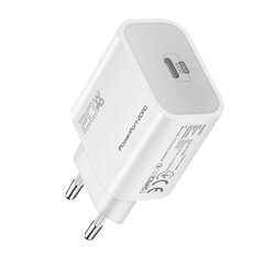 PROMATE PowerPort-20PD Type-C PD 20W Lādētājs цена и информация | Зарядные устройства для телефонов | 220.lv