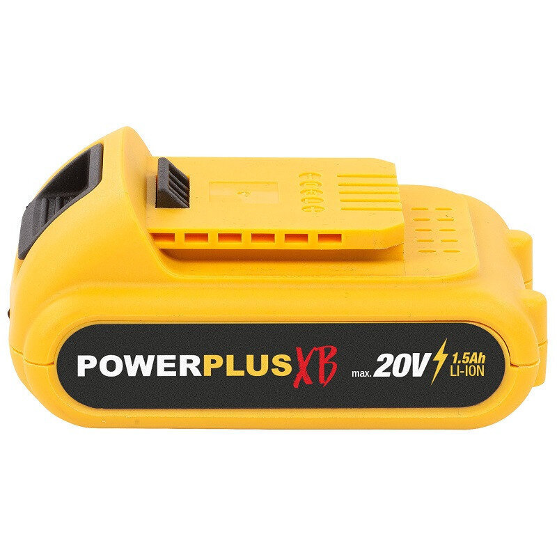 Akumulatora urbjmašīna 20V 2x1.5Ah + piederumi POWXB10070 POWERPLUS XB cena un informācija | Skrūvgrieži, urbjmašīnas | 220.lv