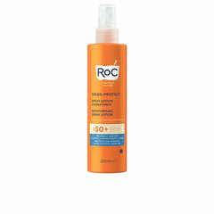 No saules aizsargājošs sprejs Roc SPF 50+, 200 ml cena un informācija | Sauļošanās krēmi | 220.lv