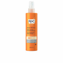 Солнцезащитный спрей Roc High Tolerance SPF 50 (200 мл) цена и информация | Кремы от загара | 220.lv