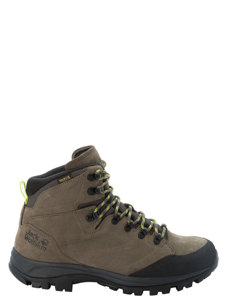 JACK WOLFSKIN Rebellion Texapore Mid cena un informācija | Vīriešu kurpes, zābaki | 220.lv