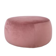 Тумба Umi 66x66xH36cm, розовый бархат цена и информация | Кресла-мешки и пуфы | 220.lv