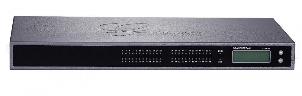 Grandstream Networks GXW-4248 gateway/controller 10,100,1000 Mbit/s cena un informācija | Adapteri un USB centrmezgli | 220.lv