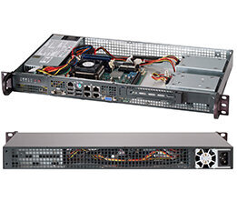 Supermicro CSE-505-203B server barebone Rack (1U) цена и информация | Компьютерные (Веб) камеры | 220.lv