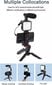 Video producēšanas video statīva komplekts AY-49 ar mikrofonu un gaismu tiešraides straumēšanai cena un informācija | Mikrofoni | 220.lv
