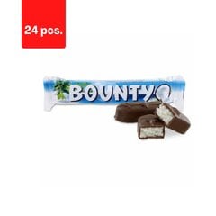 Шоколадная плитка BOUNTY Milk, 57 г x 24 шт. цена и информация | Конфетки | 220.lv