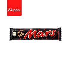 Шоколадная плитка MARS 2 PACK, 70 г x 24 шт. цена и информация | Конфетки | 220.lv