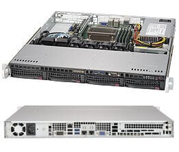 Supermicro SuperChassis 813MFTQC-350CB2 Rack Black 350 W цена и информация | Серверы | 220.lv