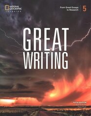 Great Writing Level 5 Student Book 5th Edition цена и информация | Учебный материал по иностранным языкам | 220.lv