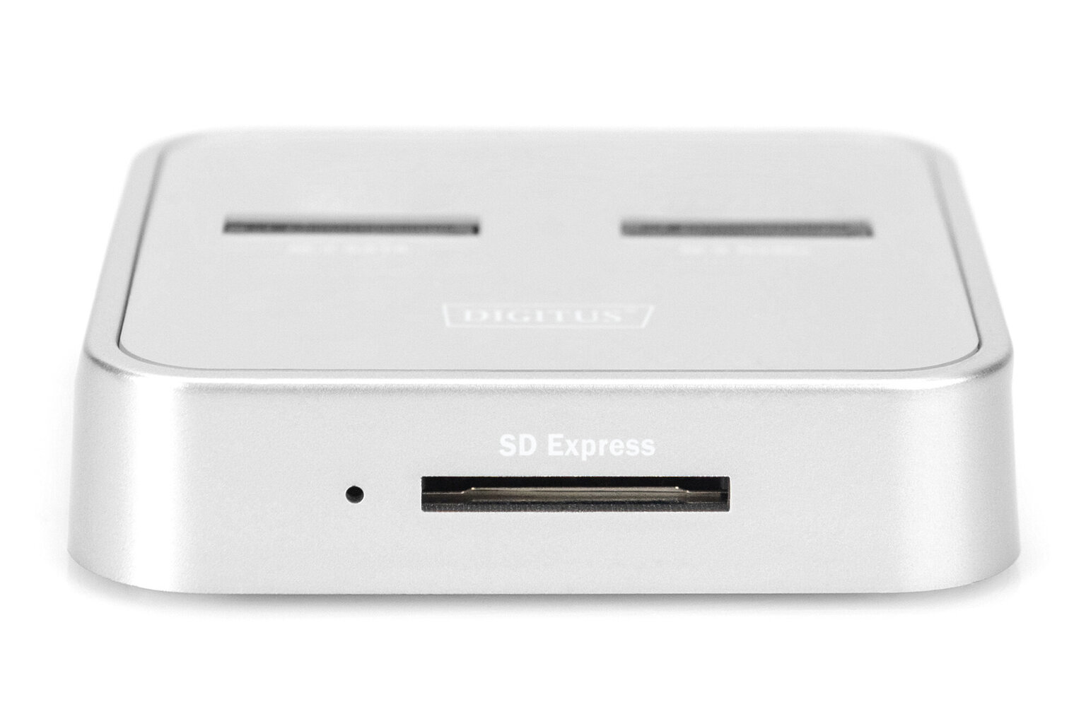 Digitus M.2 NVMe + M.2 SATA SSD Docking Station with SD Express Card Reader, USB-C™ cena un informācija | Adapteri un USB centrmezgli | 220.lv