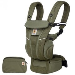 ERGObaby ķengursoma Omni Breeze, olive green, BCZ360POLIVE cena un informācija | Slingi, ķengursomas | 220.lv