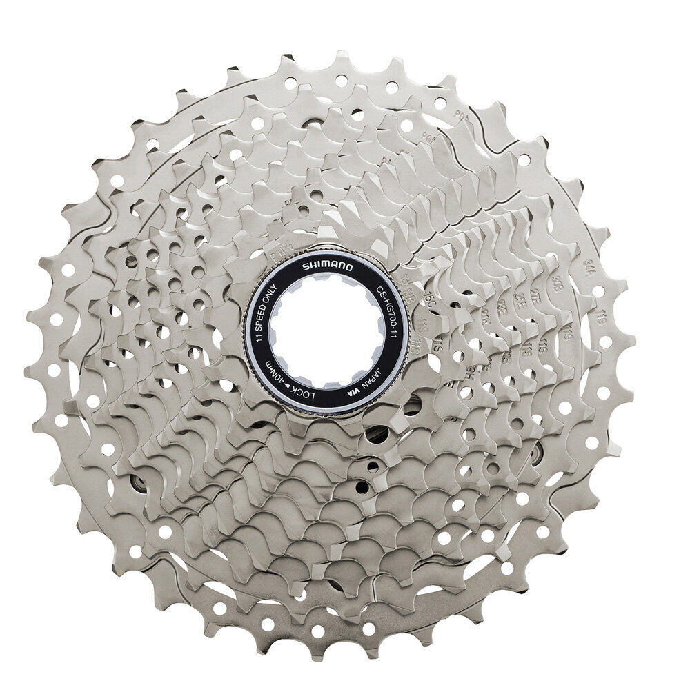 Aizmugurējā zobrata bloks Shimano 105 R7000 11-34T (kasete, 11 pārnesumi) cena un informācija | Citas velosipēdu rezerves daļas | 220.lv