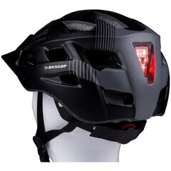 Velosipēda ķivere MTB DUNLOP 6xLED, 58-61 cm cena un informācija | Ķiveres | 220.lv