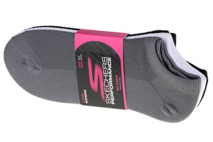 Носки для женщин Skechers Super Stretch S101720-WBK, 3 пары цена и информация | Женские носки | 220.lv