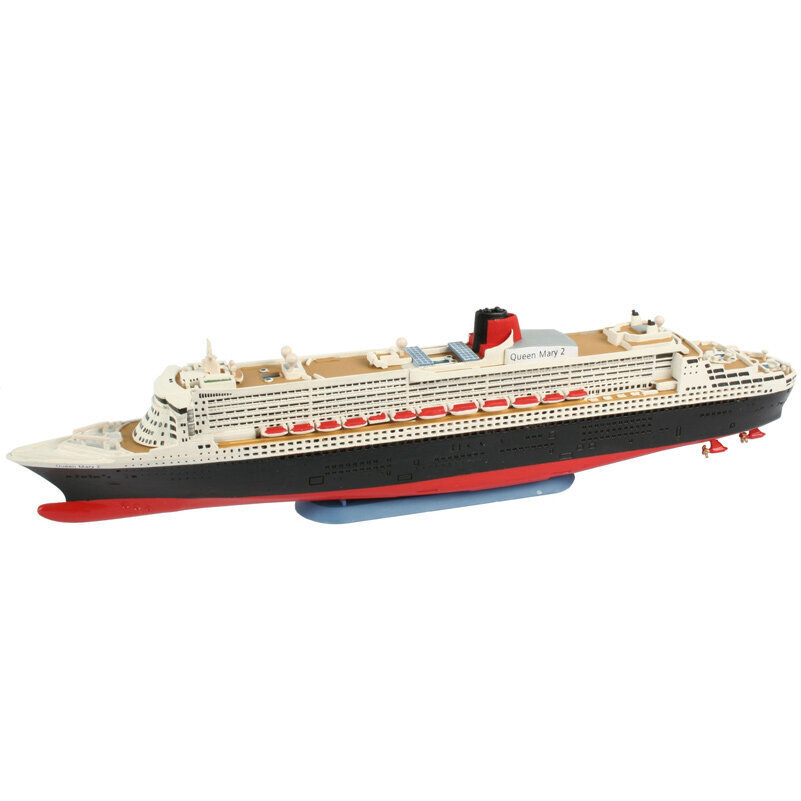 Kruīza kuģa modelis Revell OceanLiner Queen Mary 2, melns, balts cena un informācija | Rotaļlietas zēniem | 220.lv