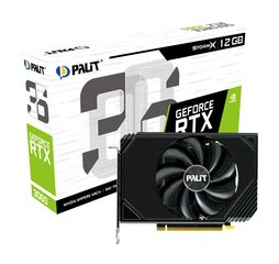 Palit NE63060019K9-190AF graphics card NVIDIA GeForce RTX 3060 12 GB GDDR6 cena un informācija | Videokartes (GPU) | 220.lv