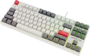 Игровая клавиатура Krux Atax Pro Creator Retro RGB Outemu цена и информация | Клавиатуры | 220.lv