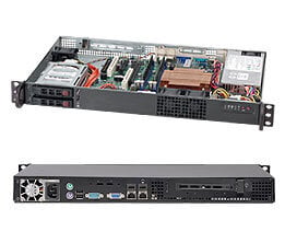 Внутренний жесткий диск Supermicro SuperChassis 510T-203B Rack Black 200 W цена и информация | Внутренние жёсткие диски (HDD, SSD, Hybrid) | 220.lv