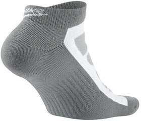 Nike Zeķes Nsw Mens 2 Ppk No Show Grey White цена и информация | Мужские носки | 220.lv