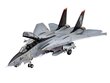 Lidmašīna Revell F14D Super Tomcat, pelēka цена и информация | Rotaļlietas zēniem | 220.lv