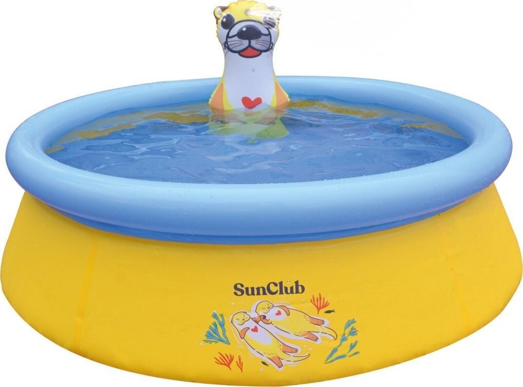 SunClub piepūšamais āra baseins bērniem, novietojams uz zemes 150X41cm цена и информация | Baseini | 220.lv