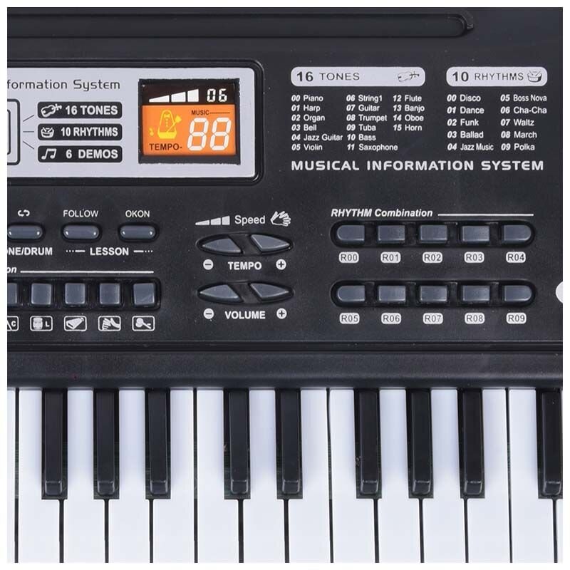 Bērnu sintezators MQ 6106 KEYBOARD cena un informācija | Taustiņinstrumenti | 220.lv