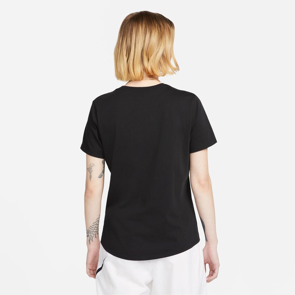 Nike t-krekls sievietēm NSW TEE CLUB, melns cena un informācija | T-krekli sievietēm | 220.lv