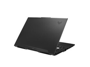 Asus TUF Dash F15 (2022), CPU i7-12650H|2300 МГц|15.6"|2560x1440|RAM 16ГБ|DDR5|4800 МГц|SSD 1TB|NVIDIA GeForce RTX 3070|8ГБ|ENG|Windows 11 Home|Черный|2 кг|90NR0AV3-M005F0 цена и информация | Ноутбуки | 220.lv