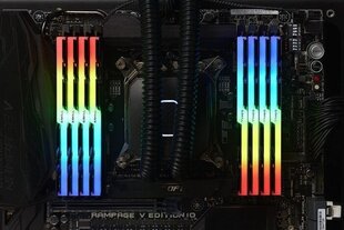 G.Skill Trident Z RGB, 32 ГБ (4x8 ГБ), DDR4, 4000 МГц (F4-4000C17Q-32GTZRB) цена и информация | Оперативная память (RAM) | 220.lv