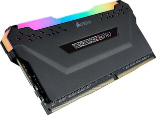 Corsair Vengeance RGB Pro, 8 ГБ, DDR4, 2666 МГц, CL16 (CM4X8GF2666C16W4) цена и информация | Оперативная память (RAM) | 220.lv