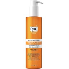 Attīrošs sejas mazgāšanas līdzeklis Roc Multi Correxion Revive + Glow, 177 ml cena un informācija | Sejas ādas kopšana | 220.lv