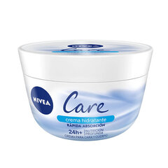 Barojošs sejas un ķermeņa krēms Nivea Care, 400 ml cena un informācija | Ķermeņa krēmi, losjoni | 220.lv