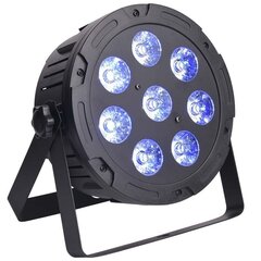 Световой сценический светодиодный прожектор LIGHT4ME QUAD PAR 8x10W MKII RGBW LED, тонкий, плоский цена и информация | Праздничные декорации | 220.lv