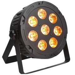 LIGHT4ME QUAD PAR 8x10W MKII RGBW LED plāns plakans cena un informācija | Svētku dekorācijas | 220.lv